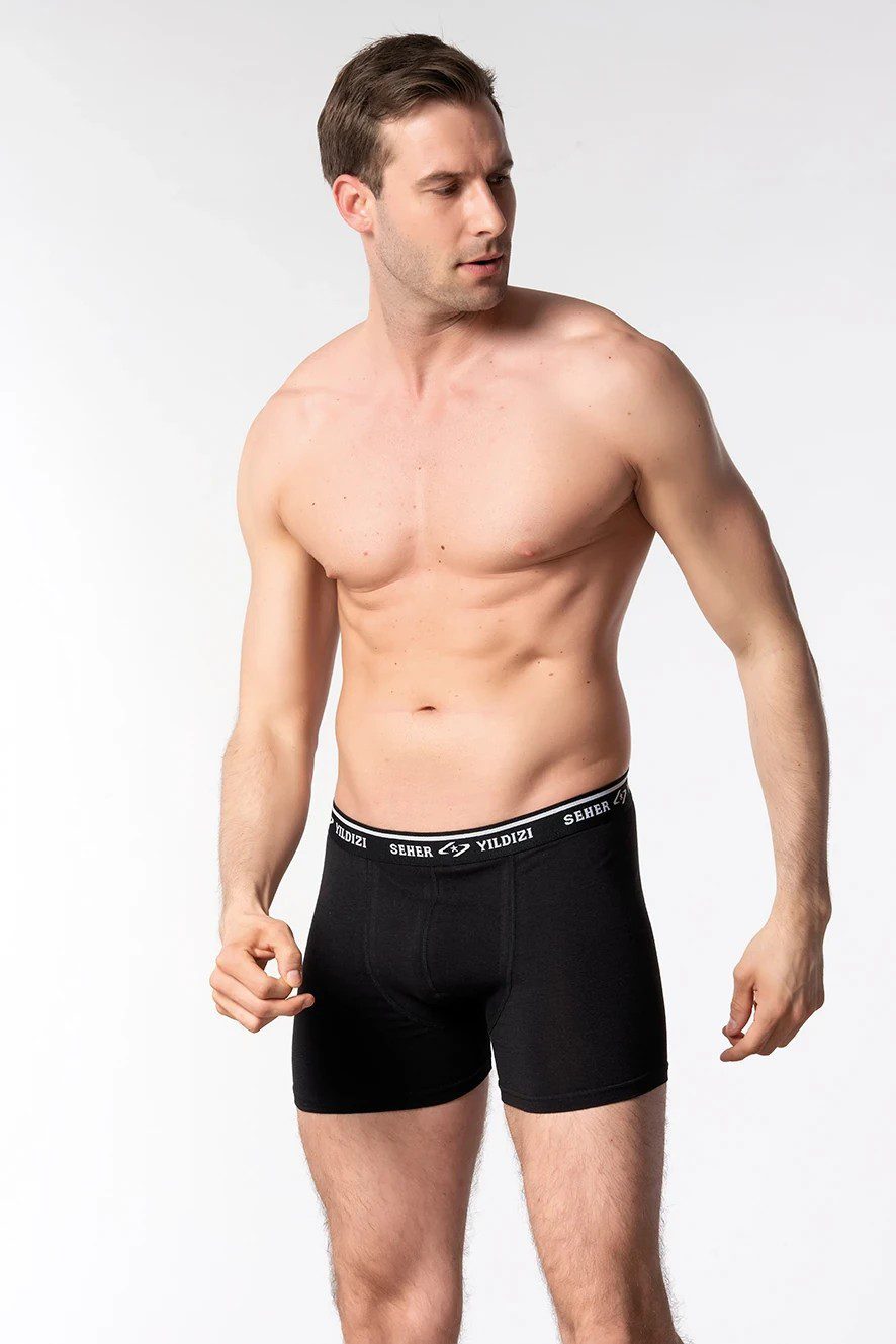Seher Yıldızı Likralı Boxer Asorti