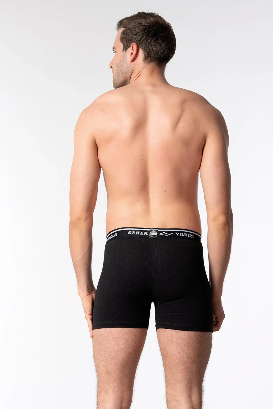 Seher Yıldızı Likralı Boxer Asorti