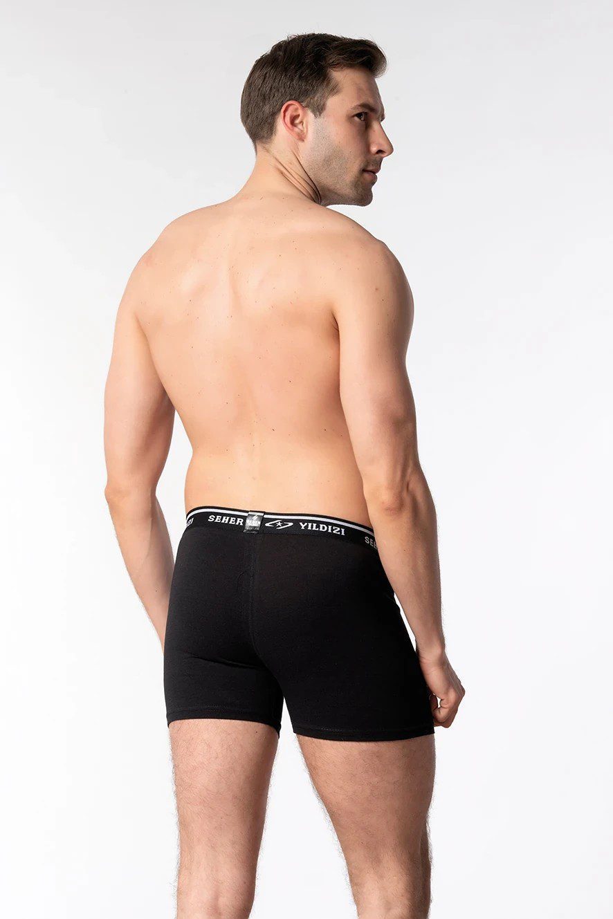Seher Yıldızı Likralı Boxer Asorti