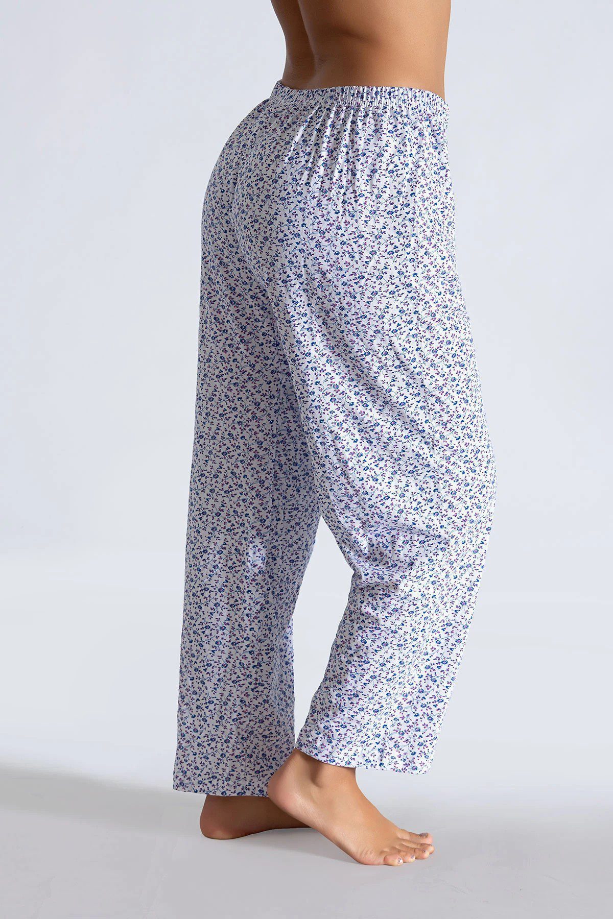 Seher Yıldızı Emprime Düz Pijama Emprime