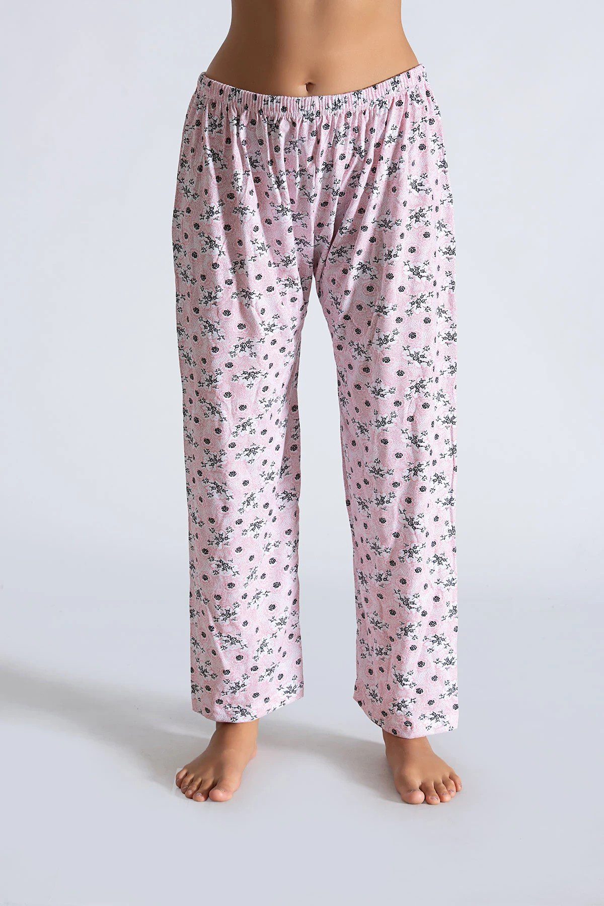 Seher Yıldızı Emprime Düz Pijama Emprime