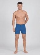 Tutku İç Giyim Penye Düz Erkek Boxer Mavi