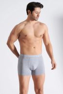 Elit Erkek Modal Elastan Boxer Gri