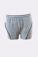 Tutku İç Giyim Elastan Çocuk Boxer Gri