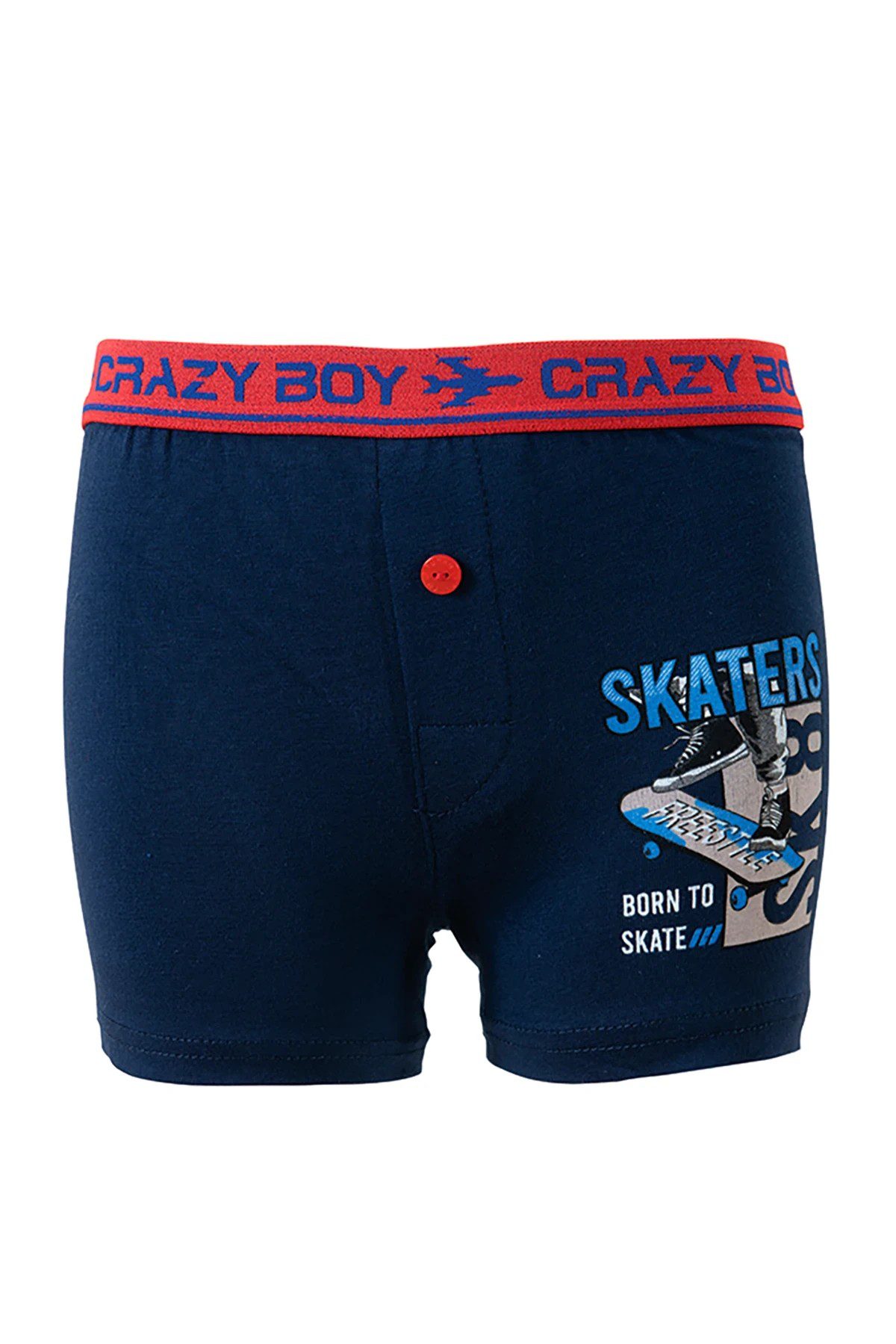 Tutku İç Giyim Çocuk Elastan Baskılı Boxer