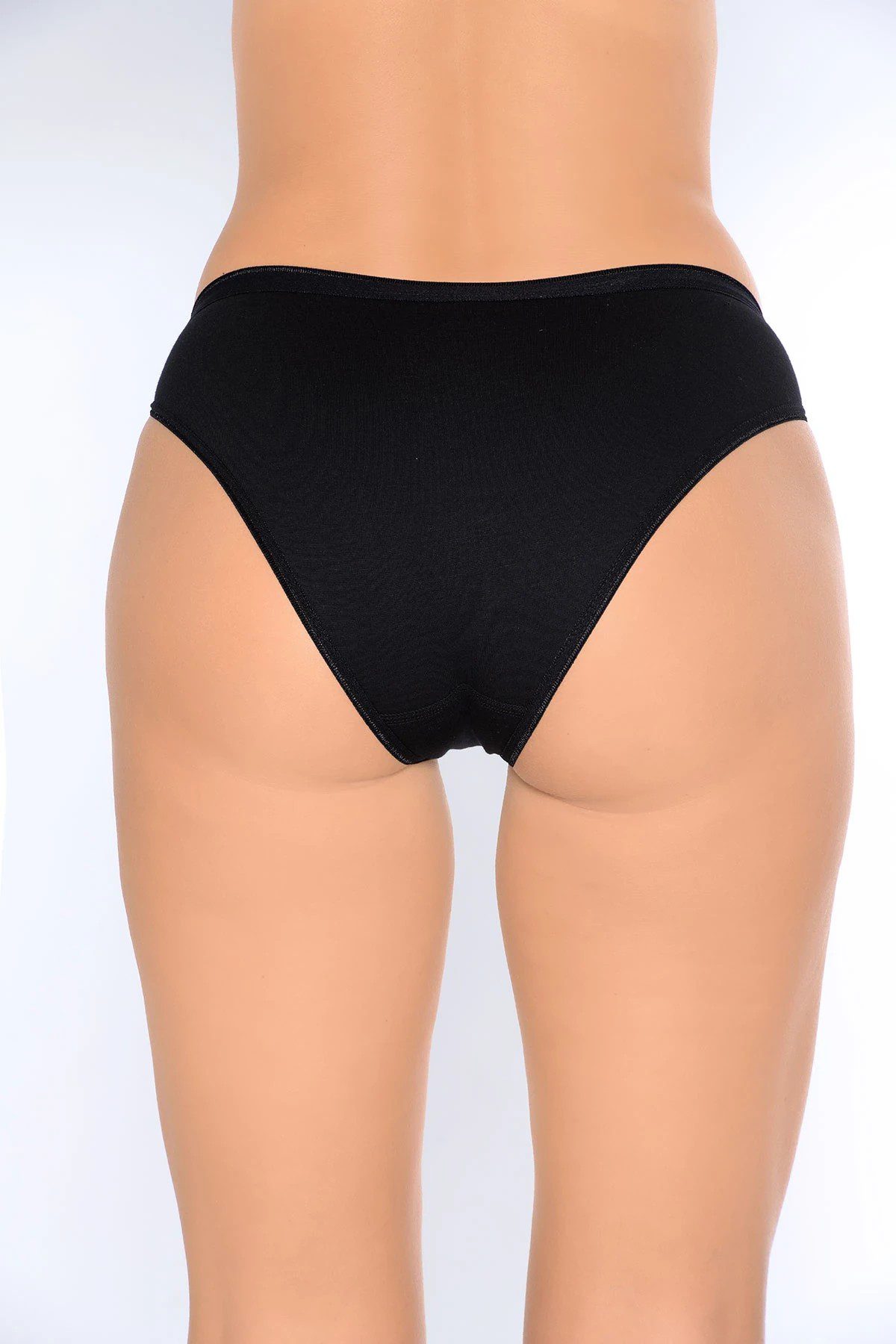Tutku İç Giyim Biyesi Baskılı Bikini Siyah