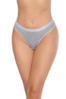 Tutku İç Giyim Tutku Yazılı Bikini Gri