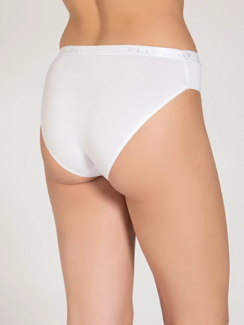 Tutku İç Giyim Tutku Yazılı Bikini Beyaz