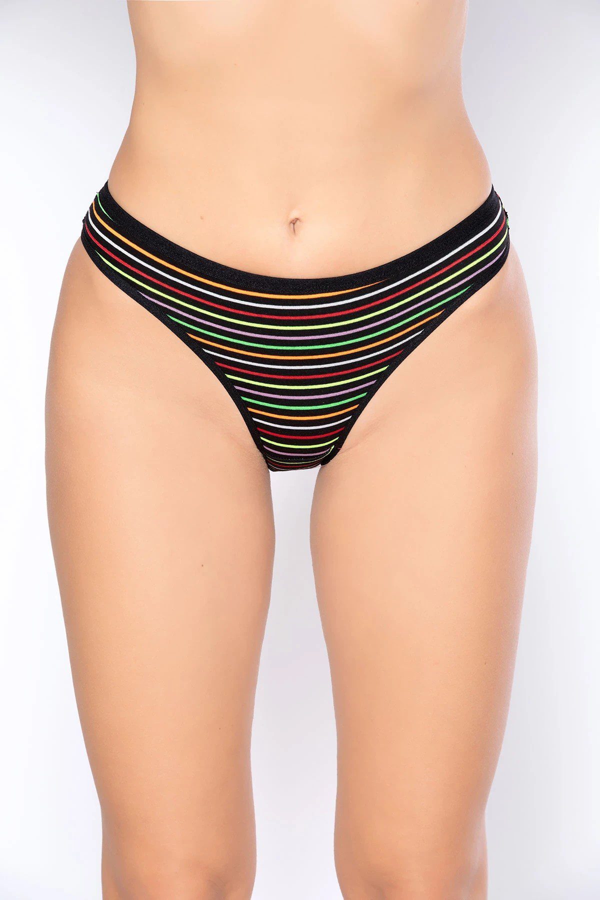 Tutku İç Giyim Çizgili Bikini