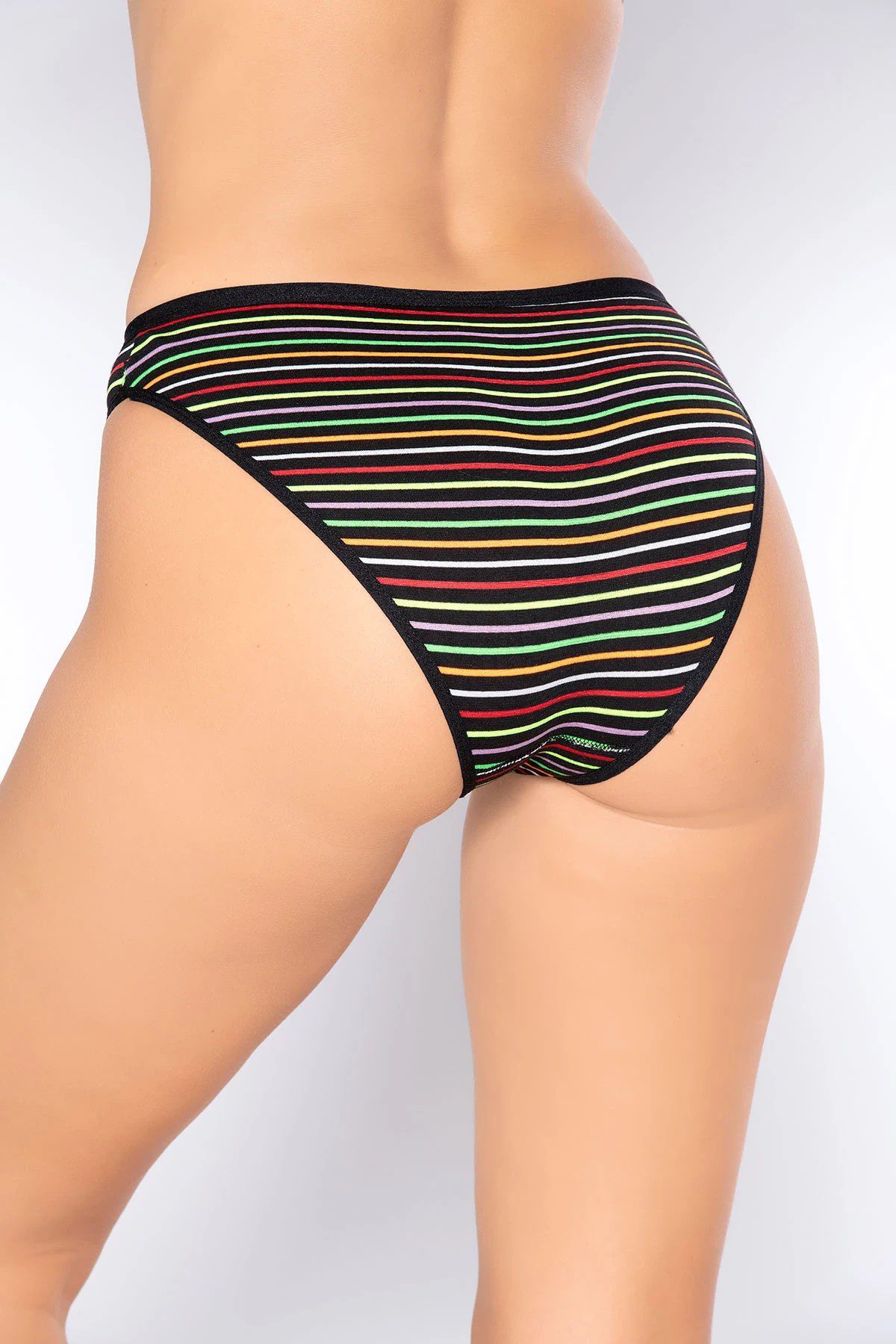 Tutku İç Giyim Çizgili Bikini