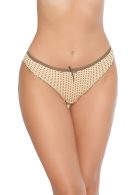 Tutku İç Giyim Puantiyeli Bikini Ten
