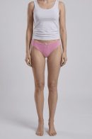 Tutku İç Giyim Küçük Puantiyeli Bikini Pembe