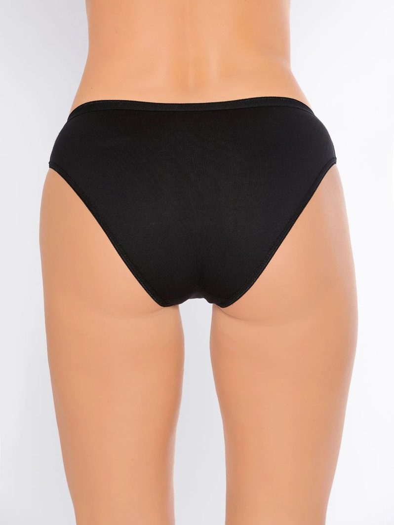 Elit Bayan Suyolu Bikini Siyah