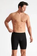 Elit Erkek Elastan Uzun Boxer Siyah
