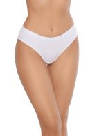 Tutku İç Giyim Beyaz Ribana Bikini Beyaz