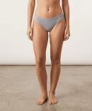 Tutku İç Giyim Beyaz Ribana Bikini Gri