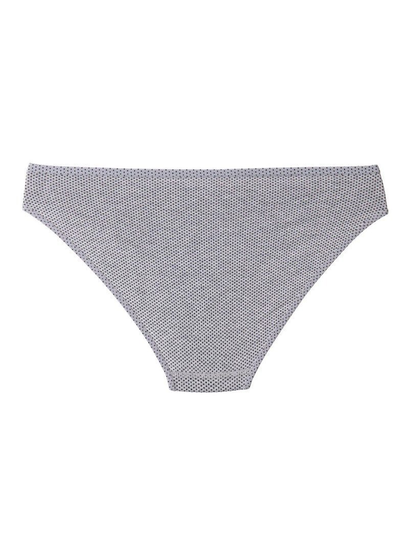Tutku İç Giyim Küçük Puantiyeli Bikini Gri