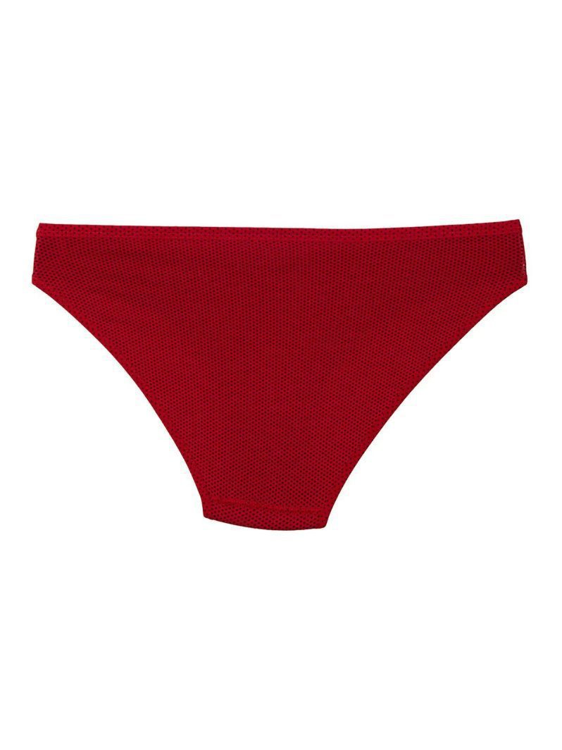 Tutku İç Giyim Küçük Puantiyeli Bikini Kırmızı