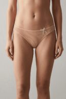 Tutku İç Giyim Küçük Puantiyeli Bikini Ten