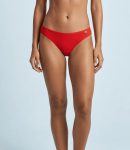 Tutku İç Giyim Likralı Düz Bikini Kırmızı
