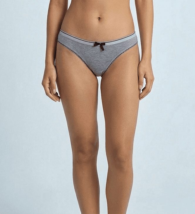 Tutku İç Giyim Bade Bikini Gri