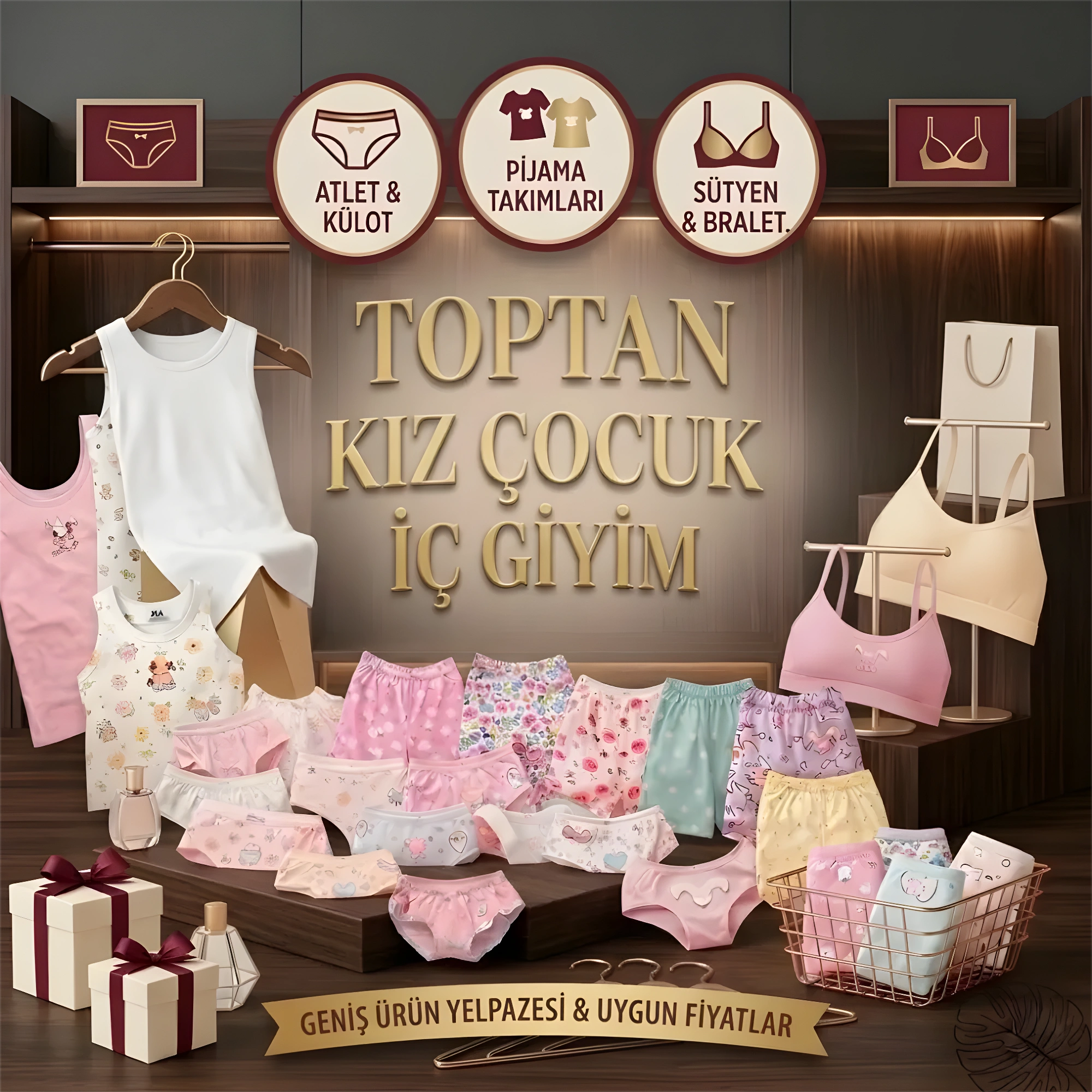 Toptan İç Giyim Pazarı | Kadın, Erkek ve Çocuk İç Giyim Toptan Satış