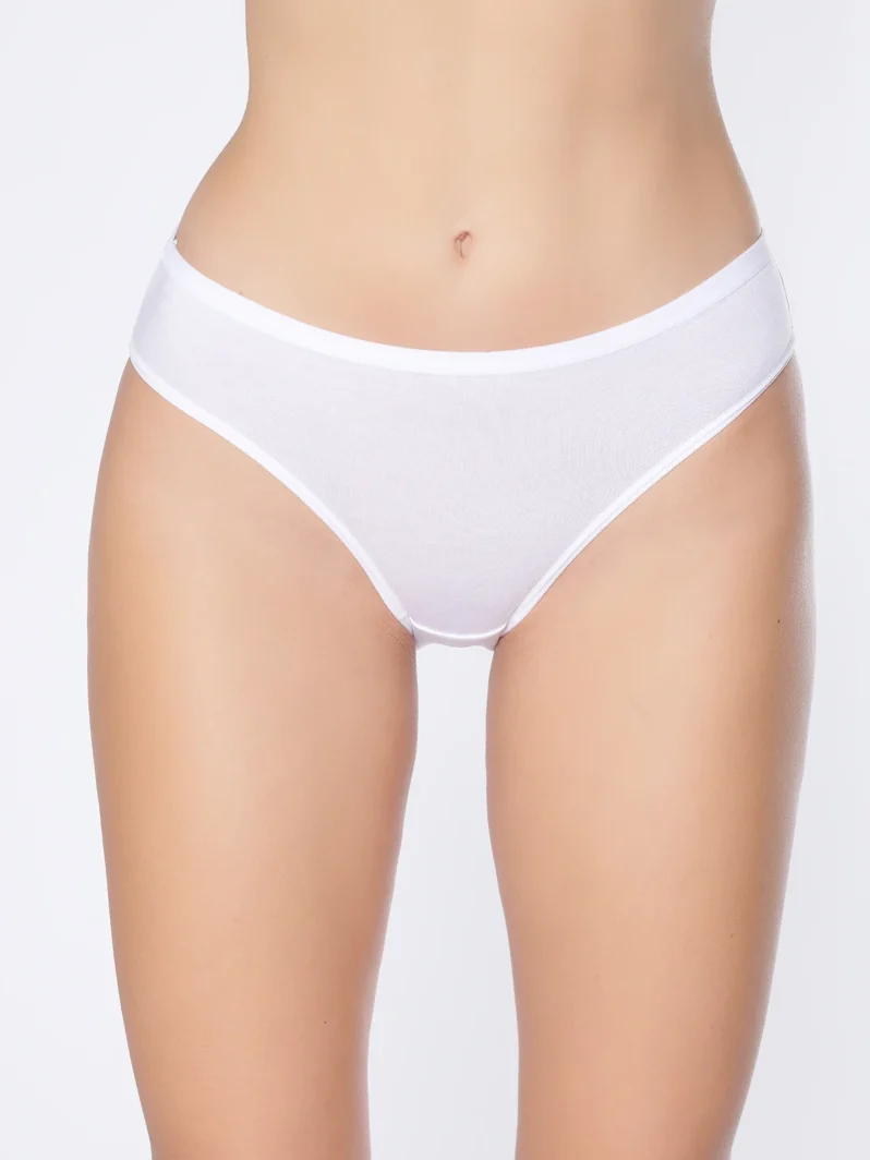 Elit Kadın Bambu Düz Bikini Külot