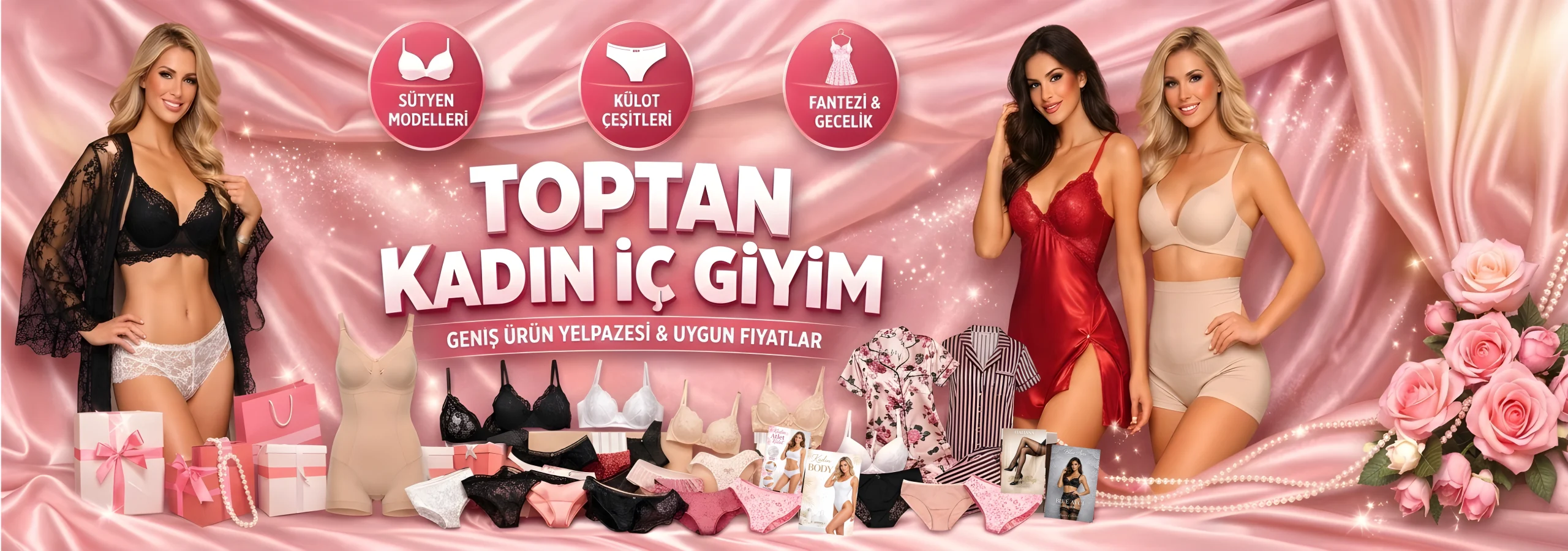 Toptan İç Giyim Pazarı | Kadın, Erkek ve Çocuk İç Giyim Toptan Satış