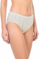 Tutku Kadın Jakarlı Bikini Külot Ekru