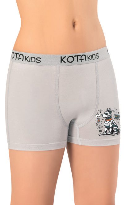 Kota 1005 Parça Baskılı Penye Boxer