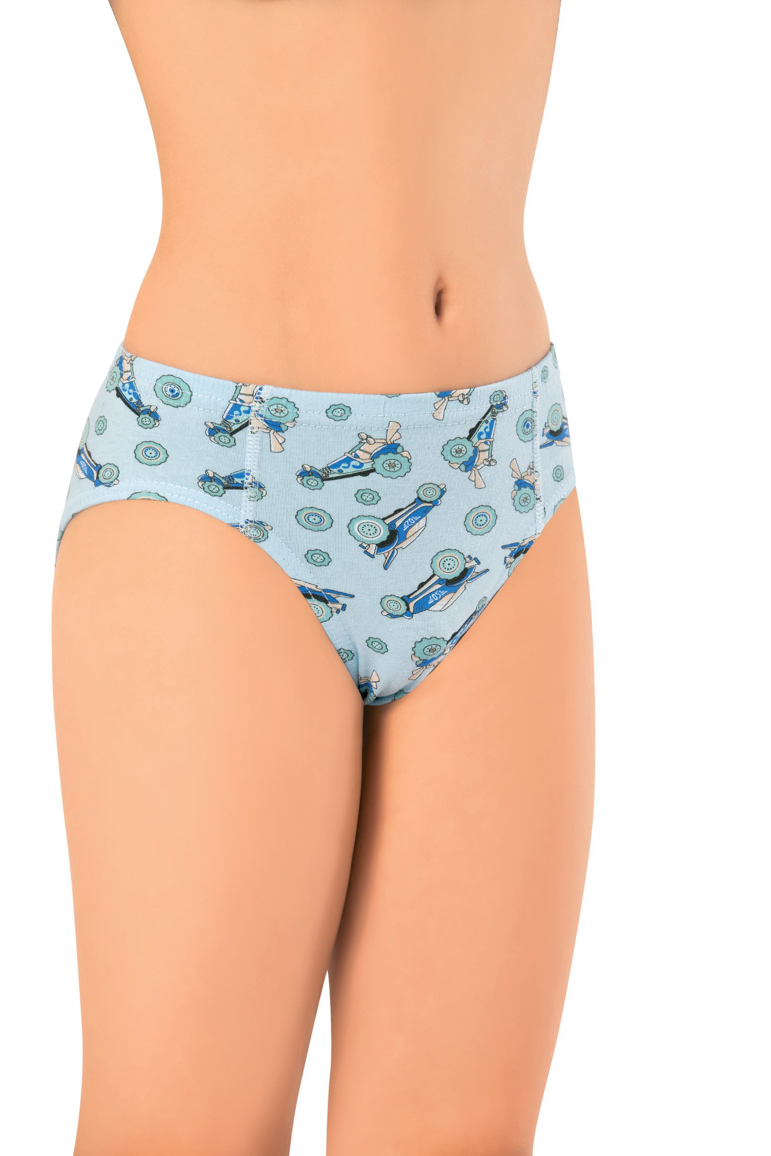 Kota 1018 Empirme Baskılı Slip - Asorti