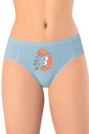 Kota 1019 Parça Baskılı Penye Slip - Asorti