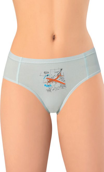 Kota 1019 Parça Baskılı Penye Slip