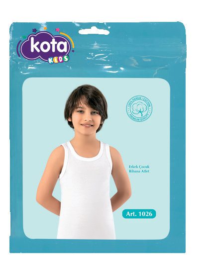 Kota 1026 Geniş Askılı Ribana Atlet