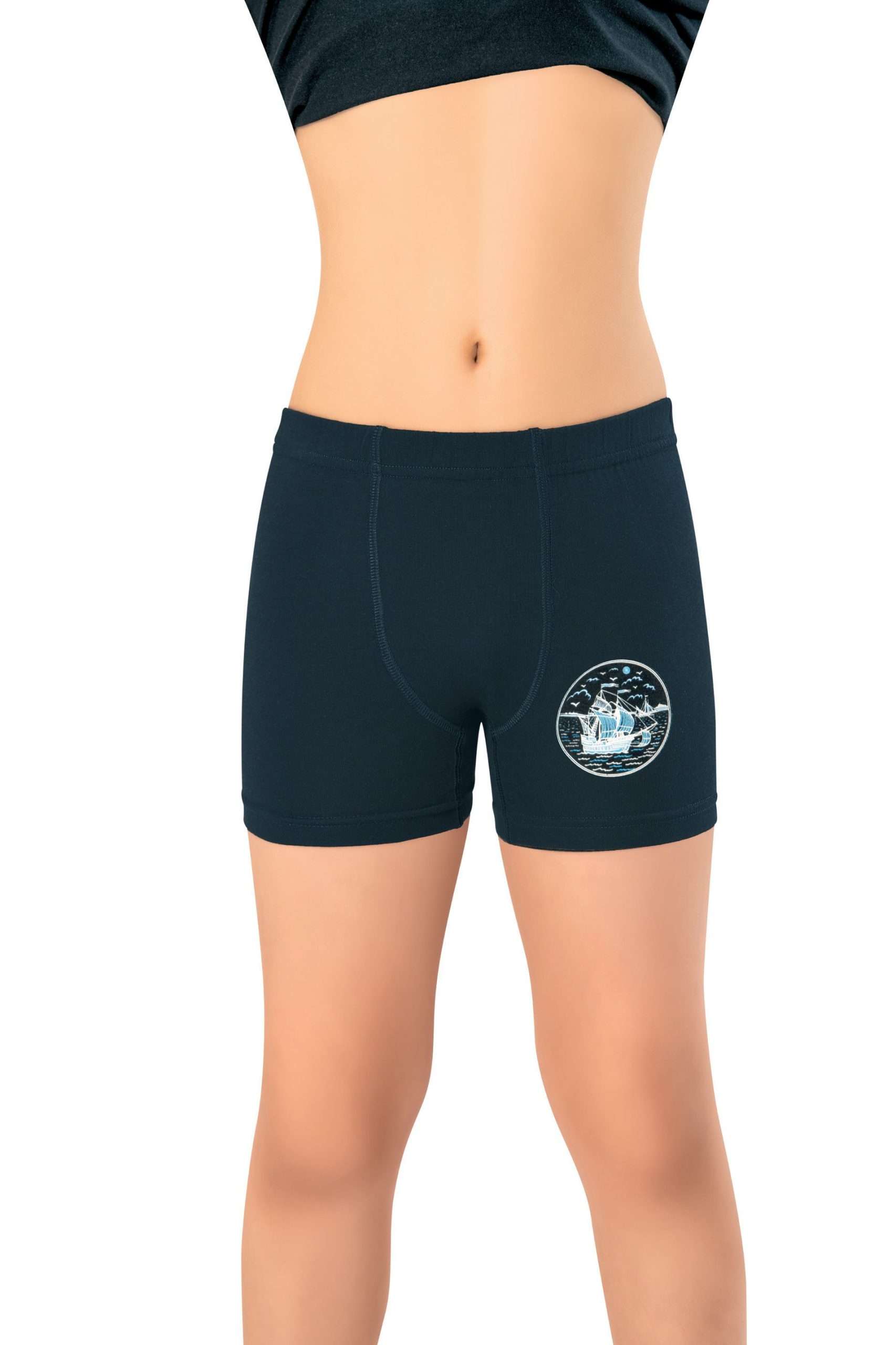 Kota 1027 Baskı Asortili Penye Boxer - Asorti