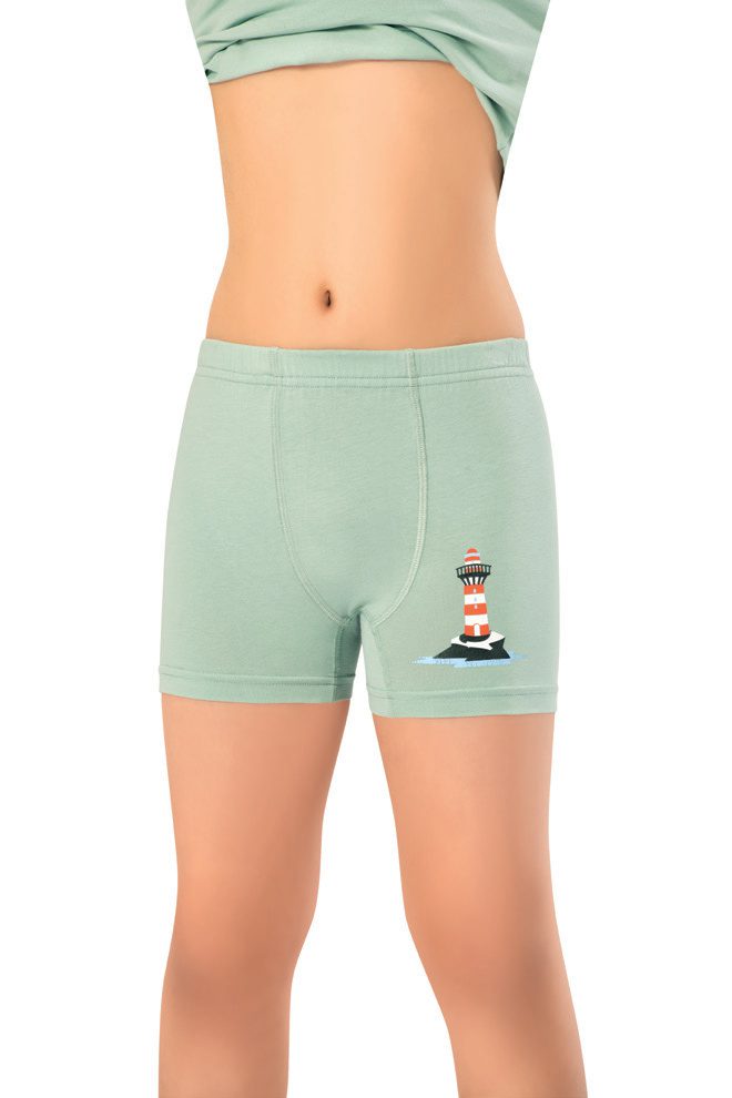 Kota 1027 Baskı Asortili Penye Boxer
