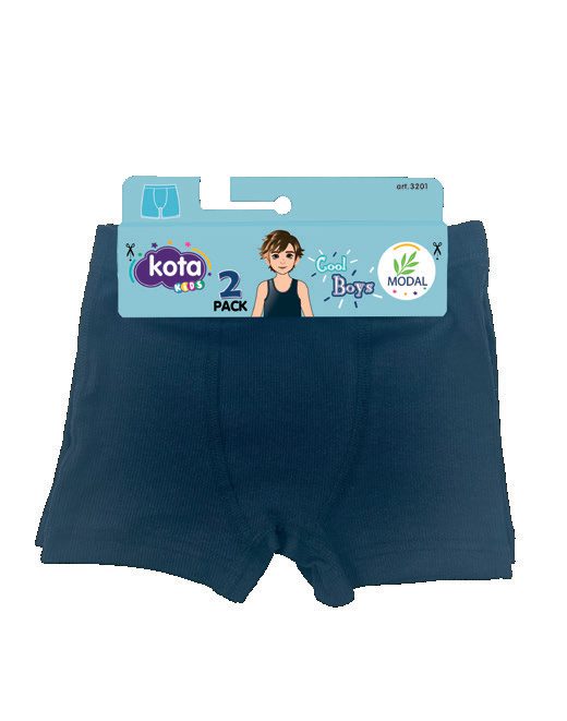 Kota 3201 Modal Kaşkorse Boxer - Lacivert