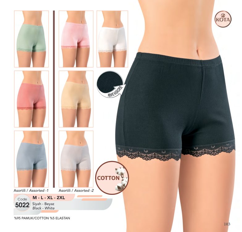 Toptan Kota 5022 Pamuk Boxer Dantel Paça | Uygun Fiyatli Kota 5022 Pamuk Boxer Dantel Paça - Toptan Ic Giyim Pazari