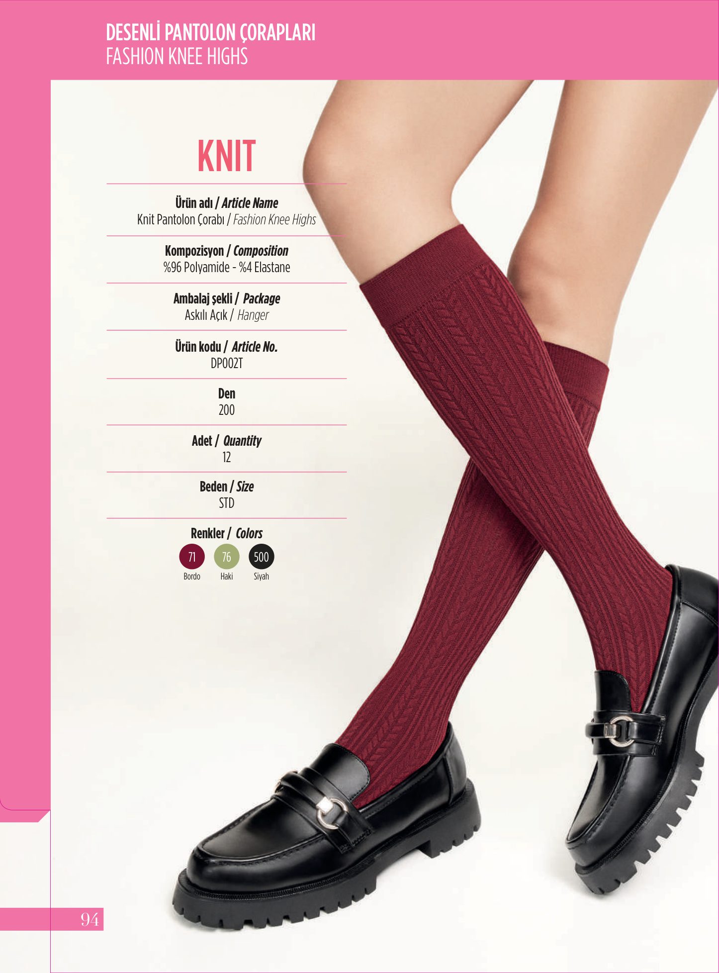 Penti Knit Pantolon Çorap