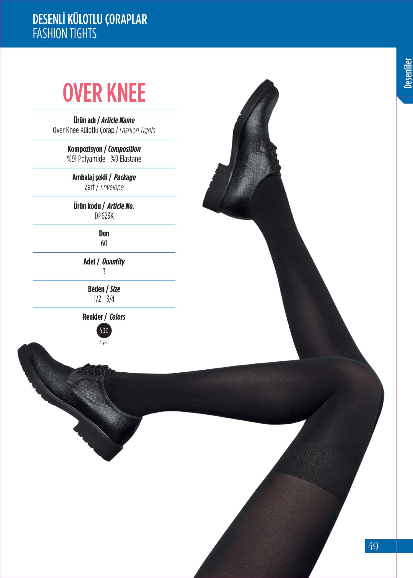 Penti Over Knee Külotlu Çorap