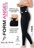 Toptan Lazer Kesim Yüksek Bel Korse Tayt - Form Angel 1026 | Uygun Fiyatli Lazer Kesim Yüksek Bel Korse Tayt - Form Angel 1026 - Toptan Ic Giyim Pazari