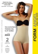 Toptan Lazer Kesim Yüksek Bel Slip Korse - Form Angel 2003 | Uygun Fiyatli Lazer Kesim Yüksek Bel Slip Korse - Form Angel 2003 - Toptan Ic Giyim Pazari