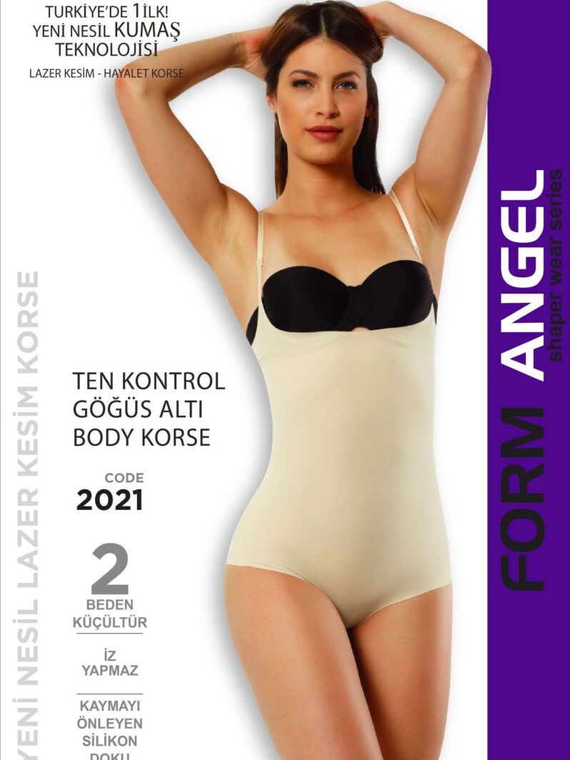 Toptan Lazer Kesim Göğüs Altı Body Korse - Form Angel 2021 | Uygun Fiyatli Lazer Kesim Göğüs Altı Body Korse - Form Angel 2021 - Toptan Ic Giyim Pazari