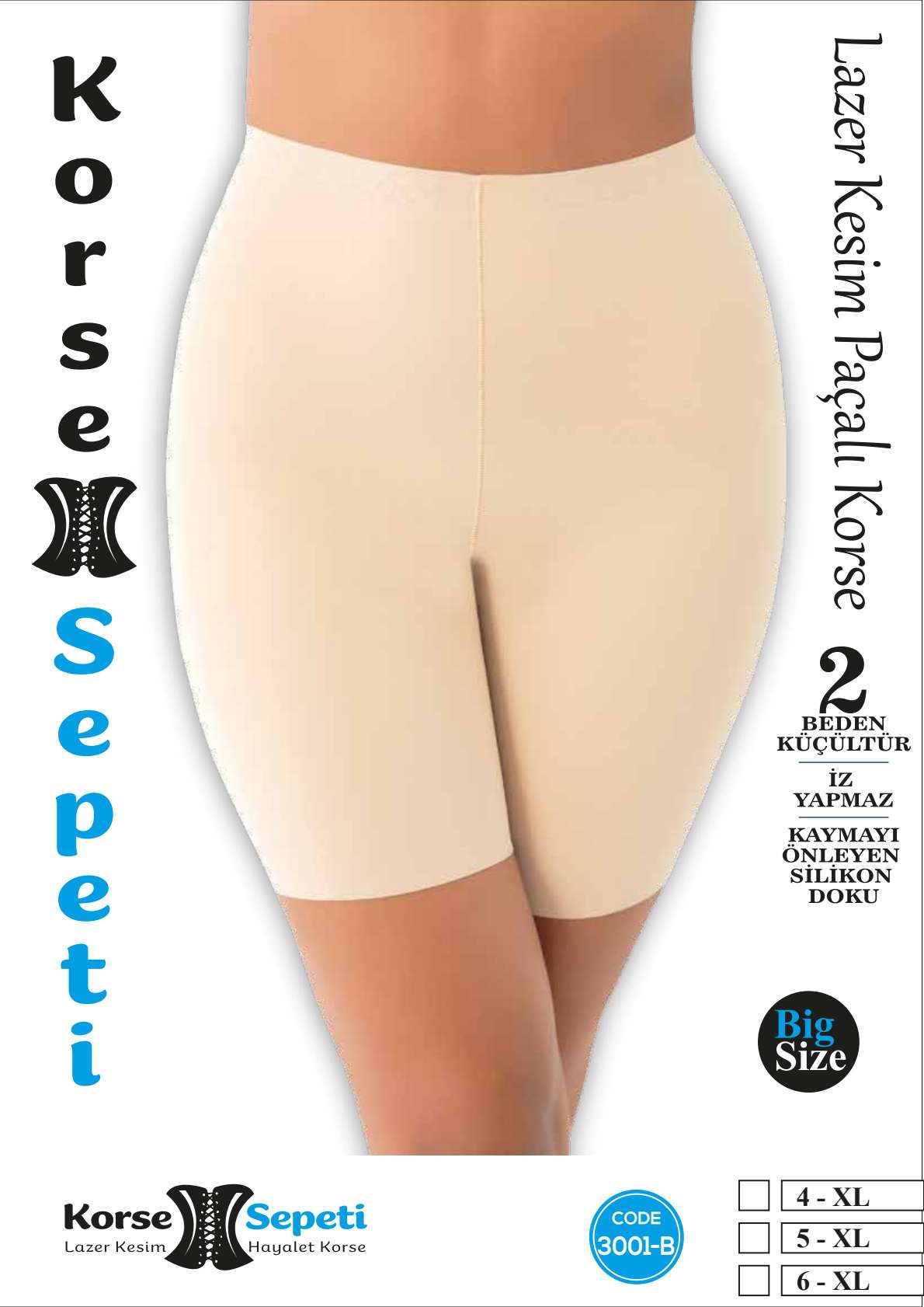Toptan Korse Sepeti Battal Boy Lazer Kesim Paçalı Korse - Form Angel 3001-B | Uygun Fiyatli Korse Sepeti Battal Boy Lazer Kesim Paçalı Korse - Form Angel 3001-B - Toptan Ic Giyim Pazari
