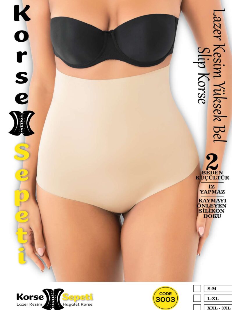 Toptan Korse Sepeti Lazer Kesim Yüksek Bel Slip Korse - Form Angel 3003 | Uygun Fiyatli Korse Sepeti Lazer Kesim Yüksek Bel Slip Korse - Form Angel 3003 - Toptan Ic Giyim Pazari