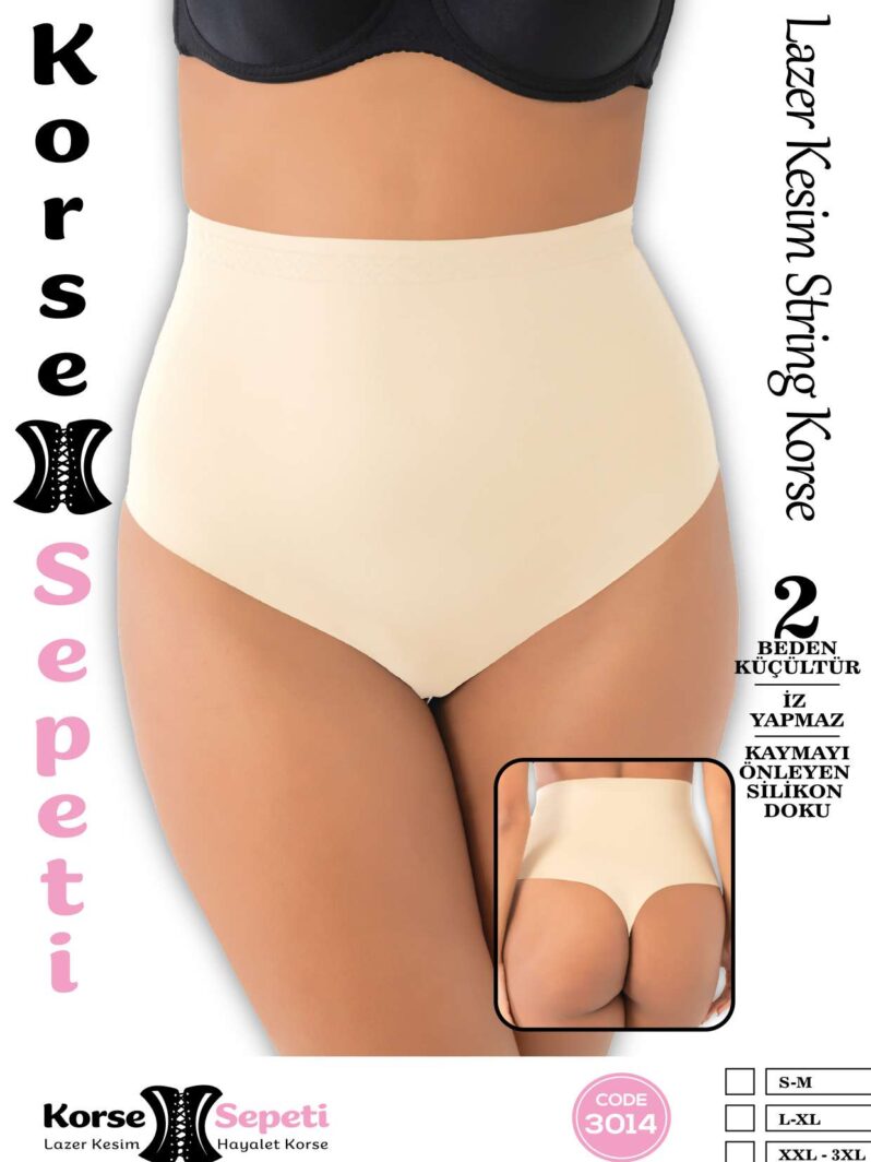 Toptan Korse Sepeti Lazer Kesim String Korse - Form Angel 3014 | Uygun Fiyatli Korse Sepeti Lazer Kesim String Korse - Form Angel 3014 - Toptan Ic Giyim Pazari