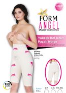 Toptan Yüksek Bel Uzun Paçalı Toparlayıcı Korse - Form Angel 5002 | Uygun Fiyatli Yüksek Bel Uzun Paçalı Toparlayıcı Korse - Form Angel 5002 - Toptan Ic Giyim Pazari