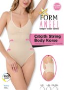Toptan Çıtçıtlı String Body Korse - Form Angel 5014 | Uygun Fiyatli Çıtçıtlı String Body Korse - Form Angel 5014 - Toptan Ic Giyim Pazari