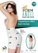 Toptan Toparlayıcı Mini Şort Korse - Form Angel 5025 | Uygun Fiyatli Toparlayıcı Mini Şort Korse - Form Angel 5025 - Toptan Ic Giyim Pazari