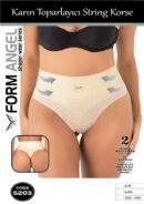 Toptan Alt Karın Toparlayıcı String Korse - Form Angel 5203 | Uygun Fiyatli Alt Karın Toparlayıcı String Korse - Form Angel 5203 - Toptan Ic Giyim Pazari
